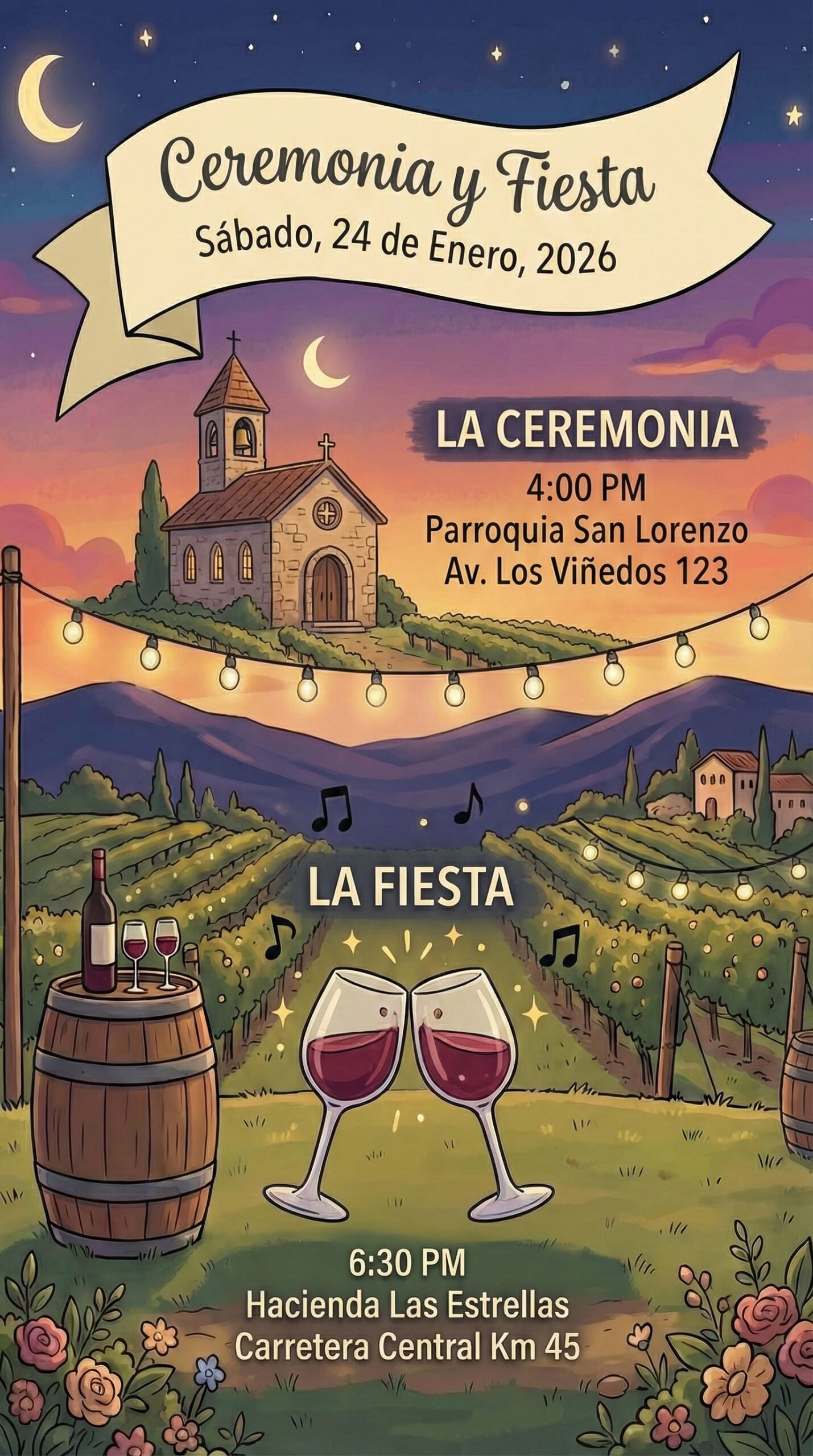 Ceremonia de la boda