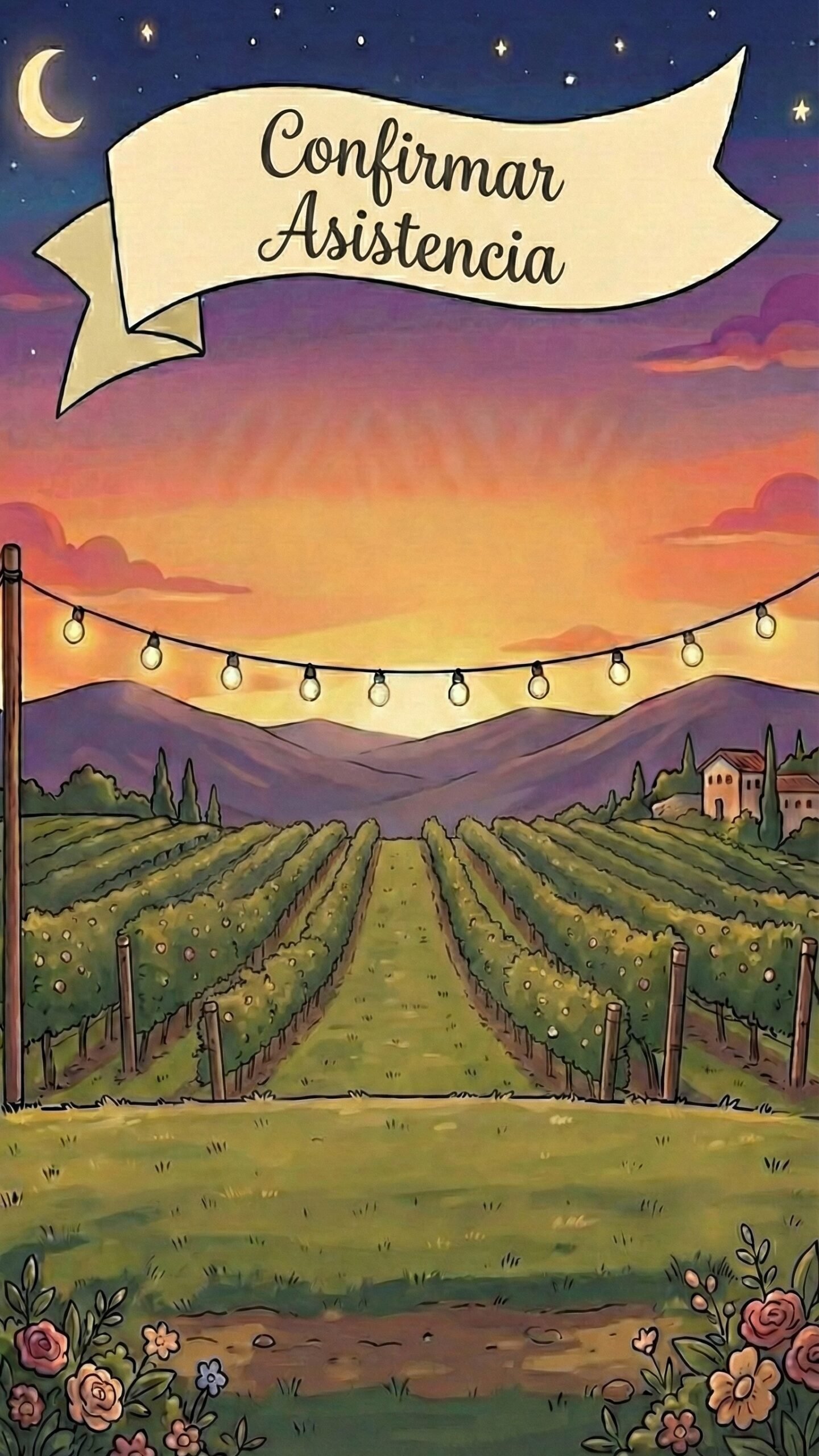 Confirmar asistencia a la boda