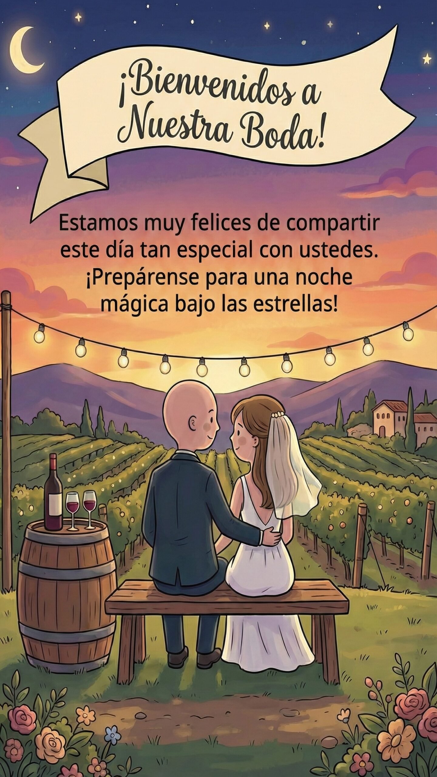 Portada de la boda de Manuel y Carla